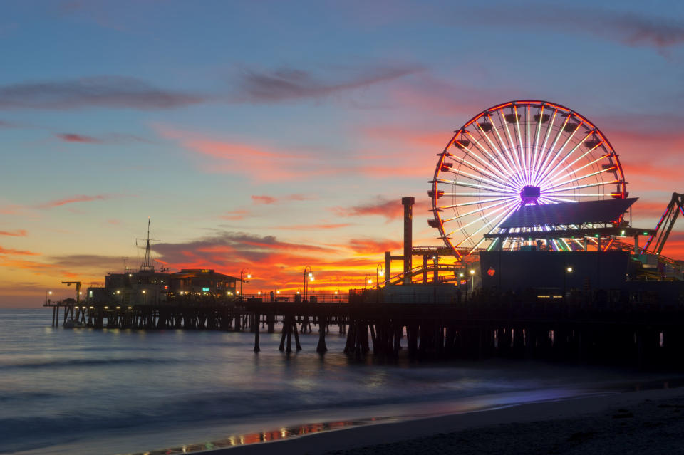 View of Santa Monica pier