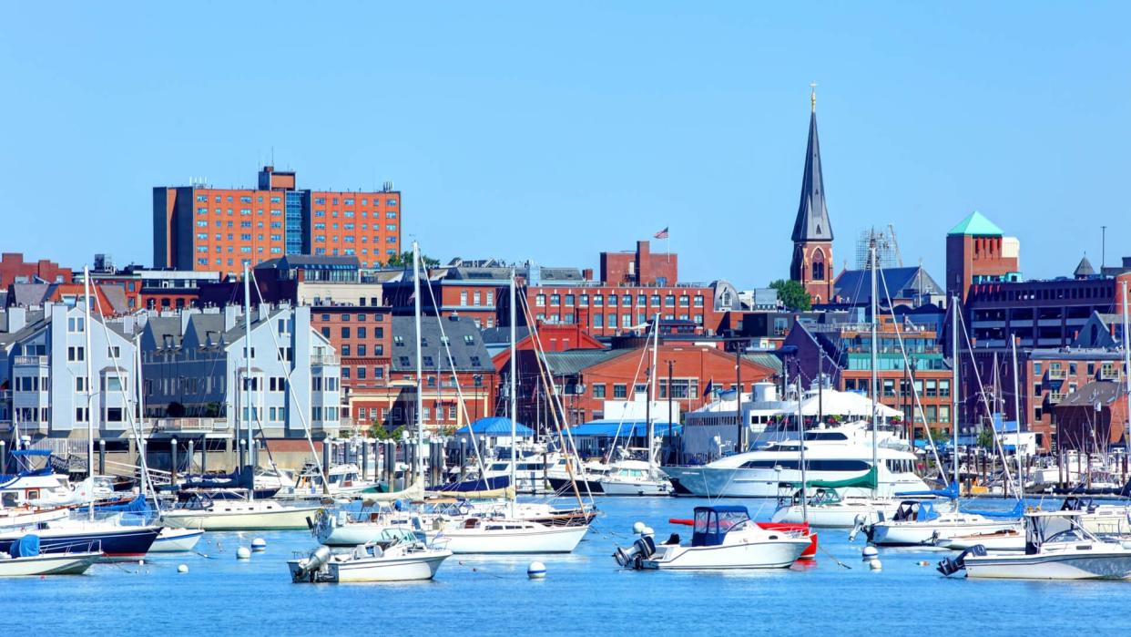 Portland is the largest city in the state of Maine located on a penninsula extended into the scenic Casco Bay.
