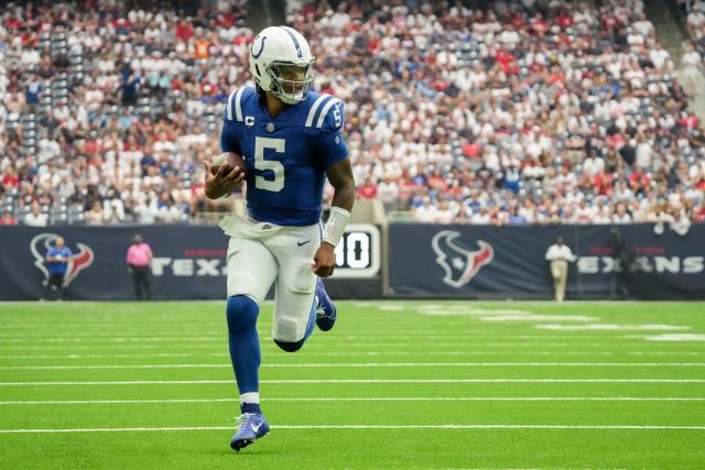 Colts QB Anthony Richardson sets rookie rushing record