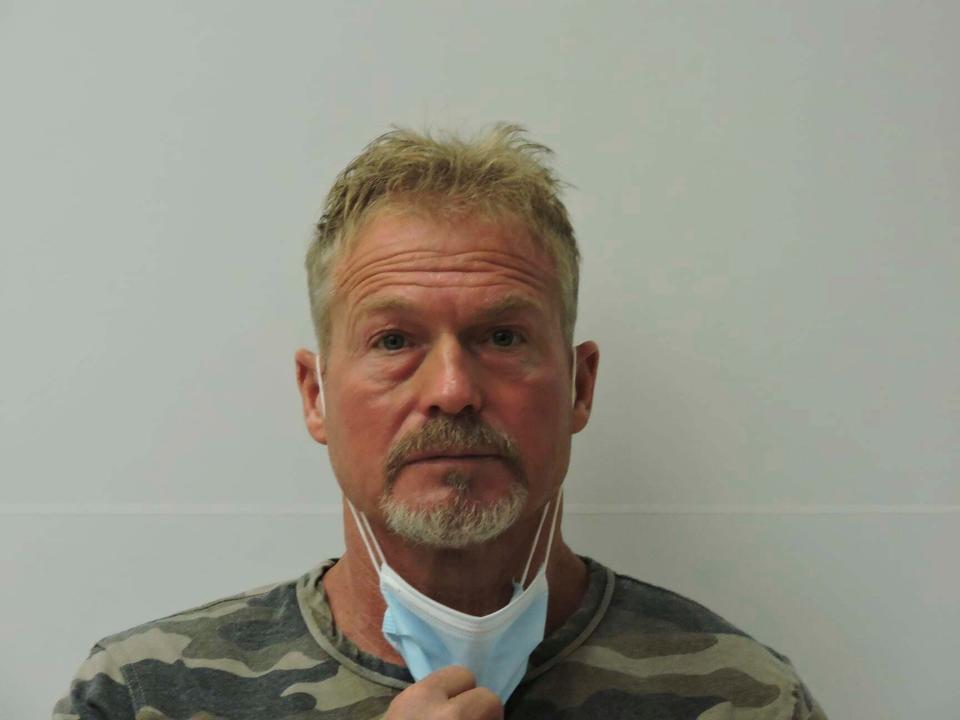 <p>Barry Morphew has been charged with fraudulently casting his wife’s ballot for president. Separately, he is also accused of murdering her</p> (Chaffee County Sheriff’s Office)