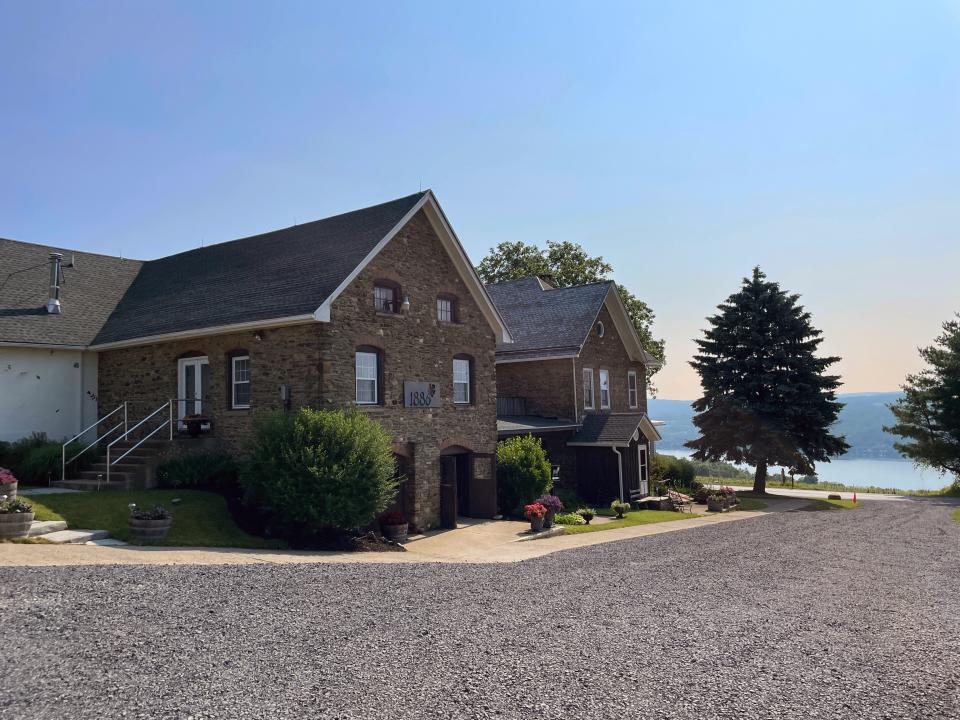 Chateau Frank, at Dr. Konstantin Frank Winery in Hammondsport, was built in 1886.