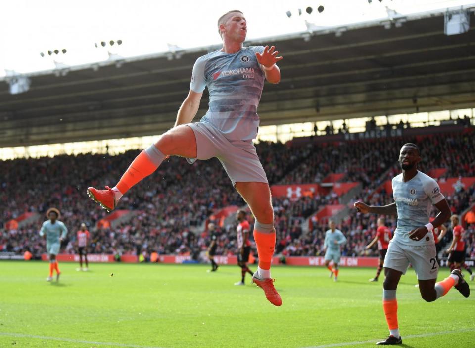 Barkley scored his first Chelsea goal days after earning an England recall. (Getty Images)