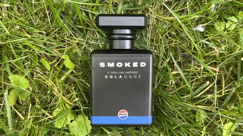 Pepsi SMOKED COLAogne in grass