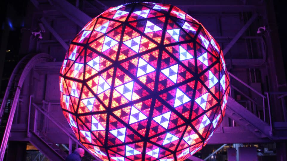 The Times Square Ball has had seven different designs. - RW/MediaPunch/IPx/AP