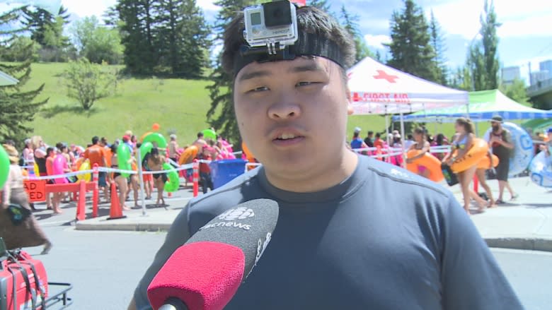 Calgary Slide the City 'a lot smoother this year,' as hundreds join in