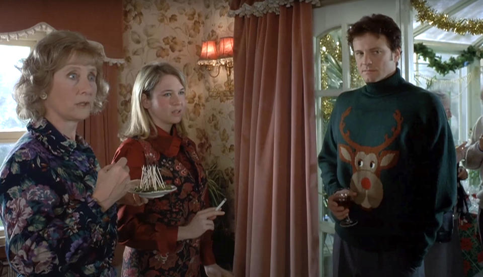 Colin Firth Admits He Never Noticed His Iconic Bridget Jones s Diary Sweater Had a Moose Design