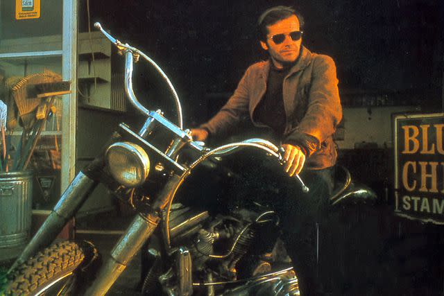 <p>Moviestore/Shutterstock</p> Jack Nicholson in 1967's Hells Angels on Wheels