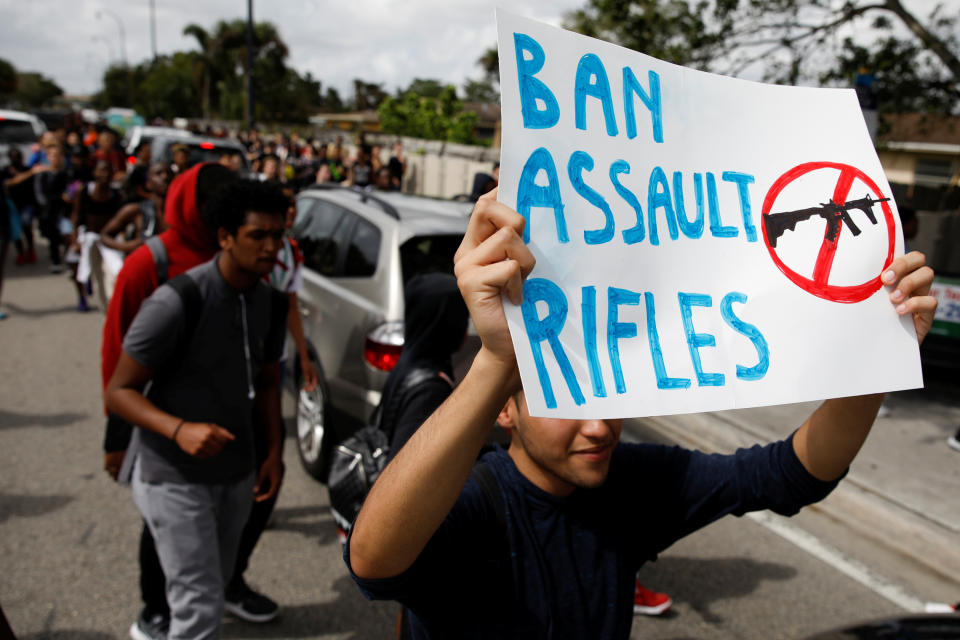 High school students across the U.S. protest gun violence