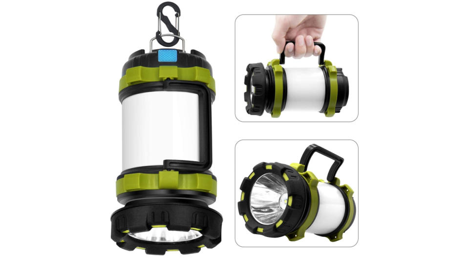Wsky Rechargeable Camping Lantern Flashlight (Photo: Amazon)