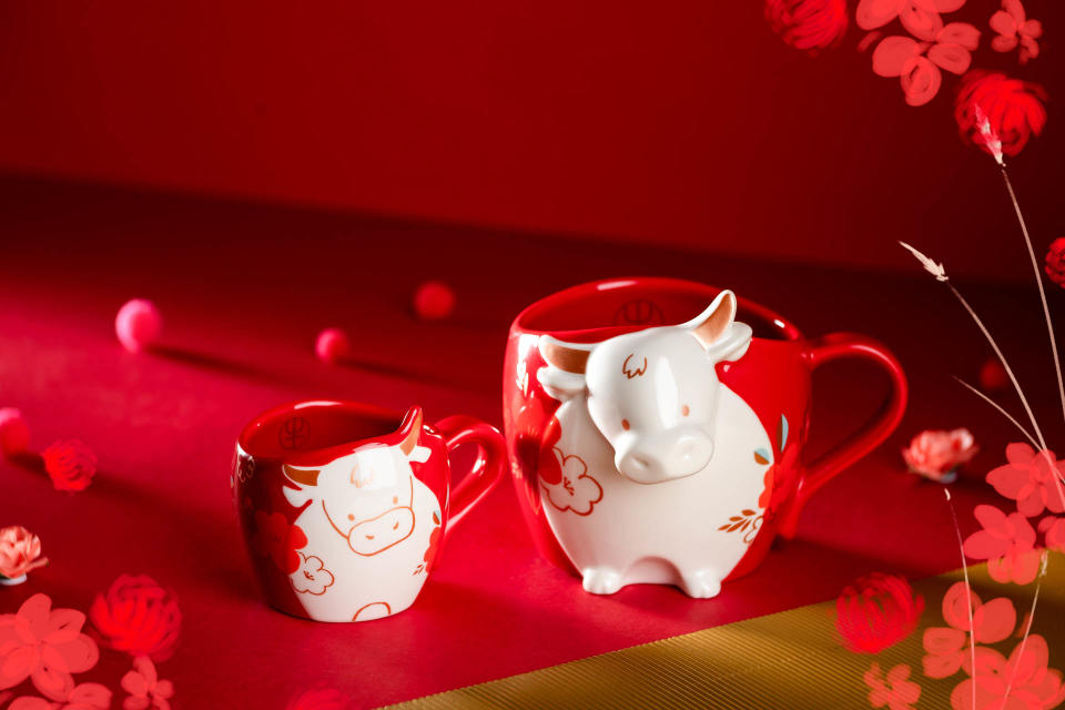 Ox mugs, from left to right: 3oz: S$18.90; 12oz: S$24.90. (PHOTO: Starbucks)