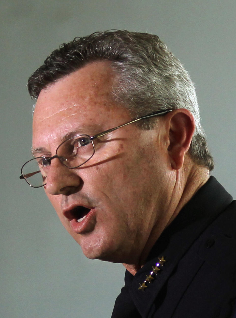 <strong>March 12, 2012</strong> -- Sanford Police Chief Bill Lee holds a press conference, at which he claims that investigators were unable to arrest Zimmerman because he was protected by Florida's "Stand Your Ground" law, which allows residents to shoot someone if they reasonably believe they are being threatened.  "There is no evidence to dispute Zimmerman's assertion that he shot Martin out of self-defense," Lee says.  In response, Martin's parents, Tracy Martin and Sybrina Fulton, post a petition on the Change.org website calling for State Attorney Angela Corey to prosecute Zimmerman. The petition quickly garners support from multiple celebrities and receives nearly 900,000 signatures the first week.