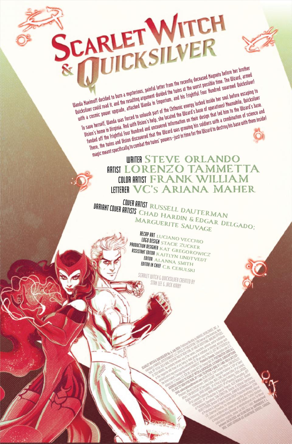 Art from Scarlet Witch & Quicksilver #4