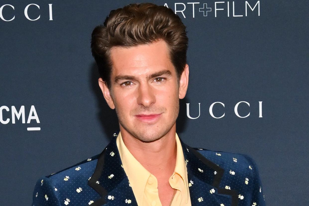 Andrew Garfield at the 2022 LACMA Art+Film Gala held at LACMA on November 5, 2022 in Los Angeles, California.