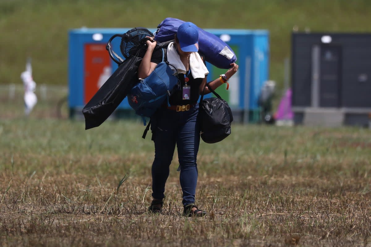 And it wasn’t long until thousands of boys and girls had to pack up their bags (Getty Images)