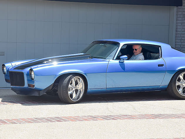 Pat Riley in the driver's seat. (Getty Images)