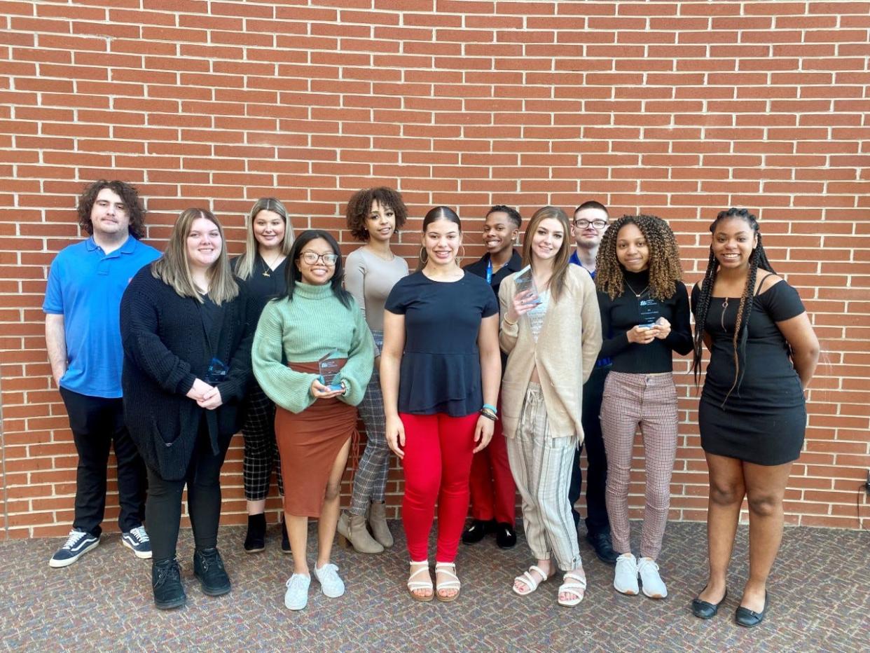 Students in Alliance High School's Jobs For Ohio’s Graduates program competed at the recent 36th annual Career Development Conference at the John S. Knight Center.