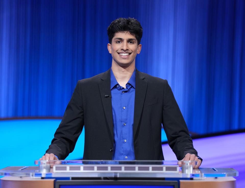 University of Texas student Anish Maddipoti competes Feb. 28.