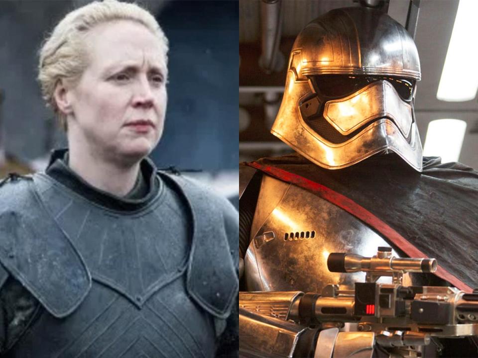 gwendoline christie game of thrones star wars