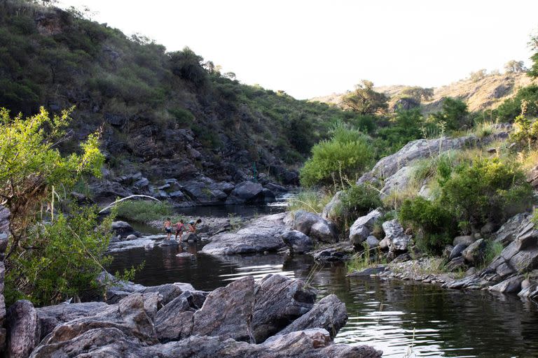 Río de los Siete Cajones, El Trapiche, San Luis.