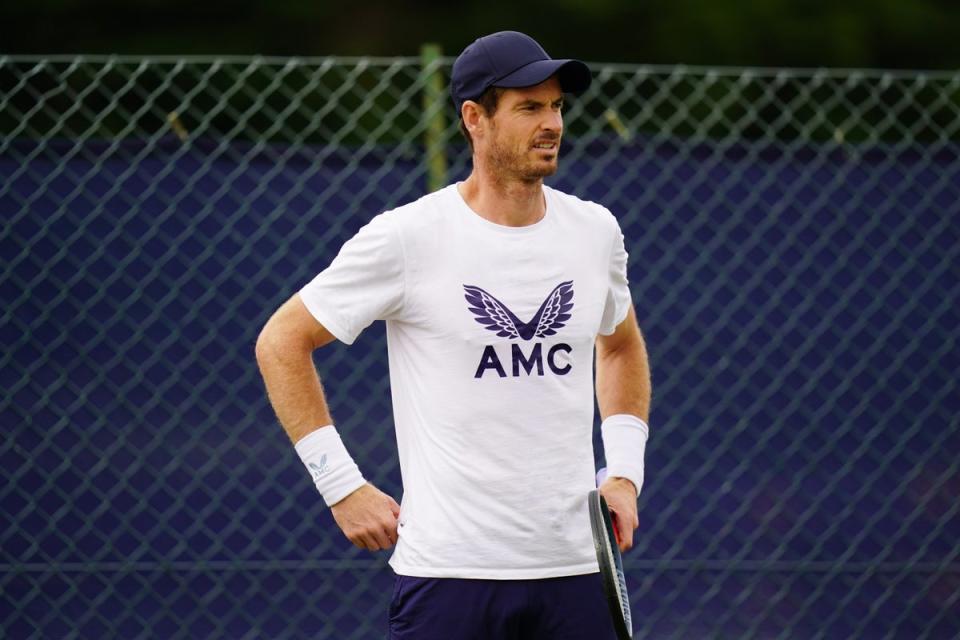 Andy Murray believes there will still be an ‘extremely strong player field’ at Wimbledon (Adam Davy/PA) (PA Wire)