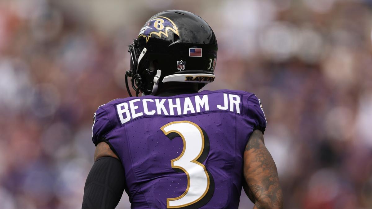 Odell Beckham Jr. sidelined with ankle injury vs. Bengals in second game  with Ravens