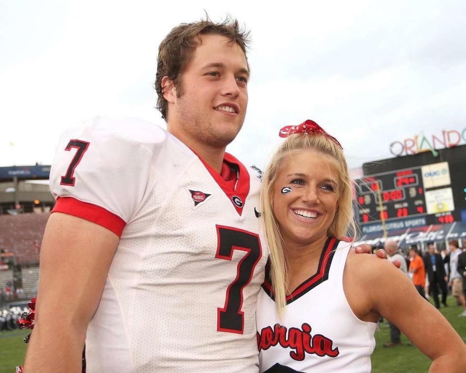 Matthew and Kelly Stafford