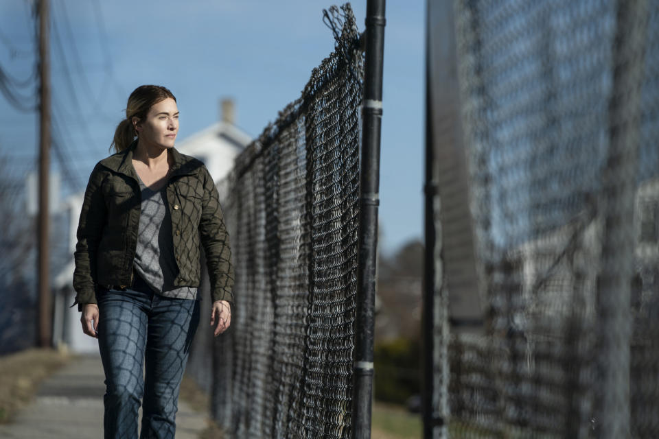 Kate Winslet as small town police detective Mare Sheehan in the final episode of HBO's limited series "Mare of Easttown," which aired Sunday night. (Photo: Michele K. Short/HBO)