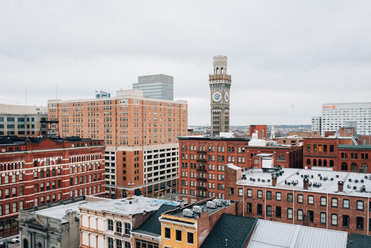 Downtown Baltimore, Maryland