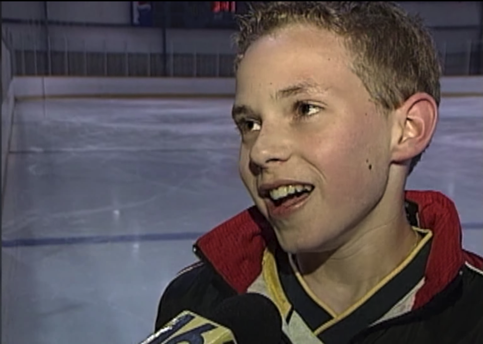 13-year-old Adam Rippon had big dreams. (Screenshot)