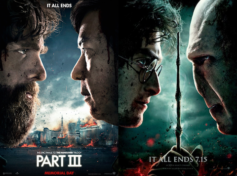 'Hangover Part III' Poster Parodies 'Harry Potter' (Photos)