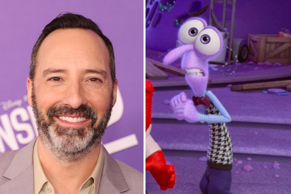 Tony Hale as Fear in Inside Out 2