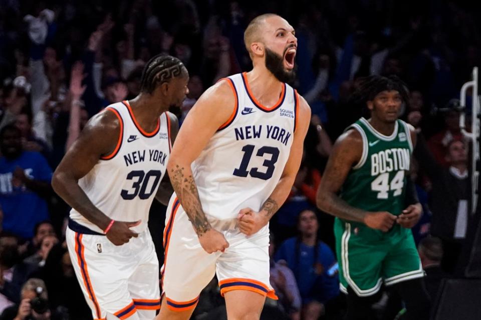 New York Knicks’ Evan Fournier (Frank Franklin II/AP) (AP)