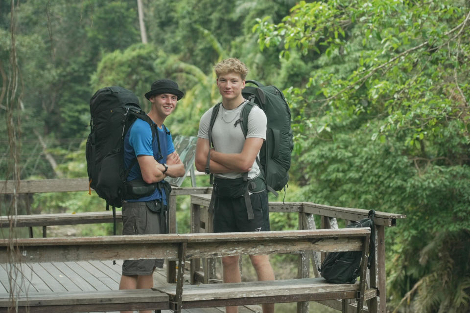 Alfie and Owen share their experiences of filming Race Across The World with Yahoo. (Studio Lambert)