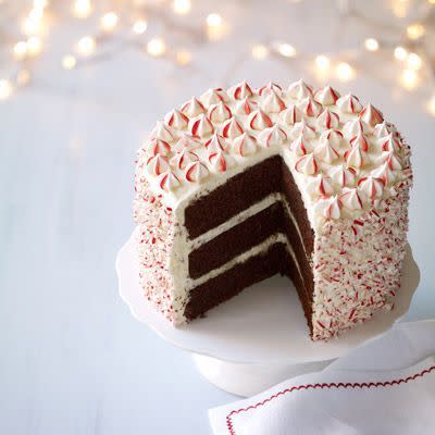 Peppermint Chocolate Cake