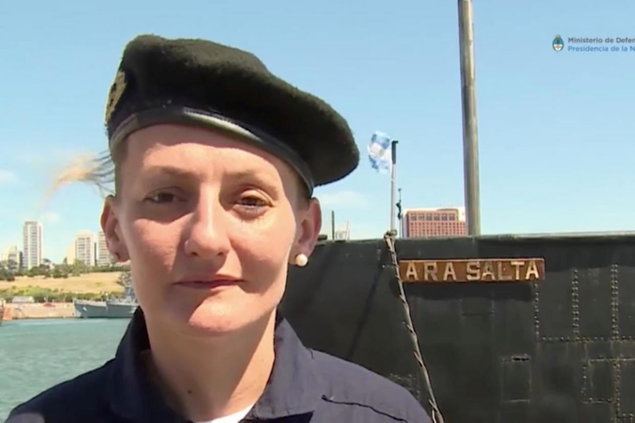 Missing: Argentina's first female submarine officer: REUTERS