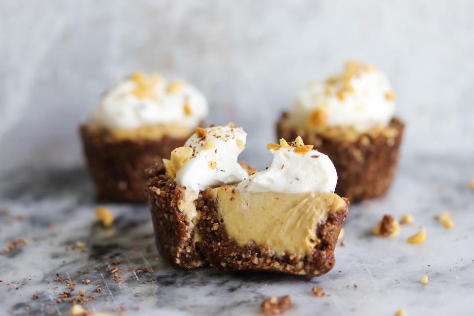 Vegan Mini Peanut Butter Pies