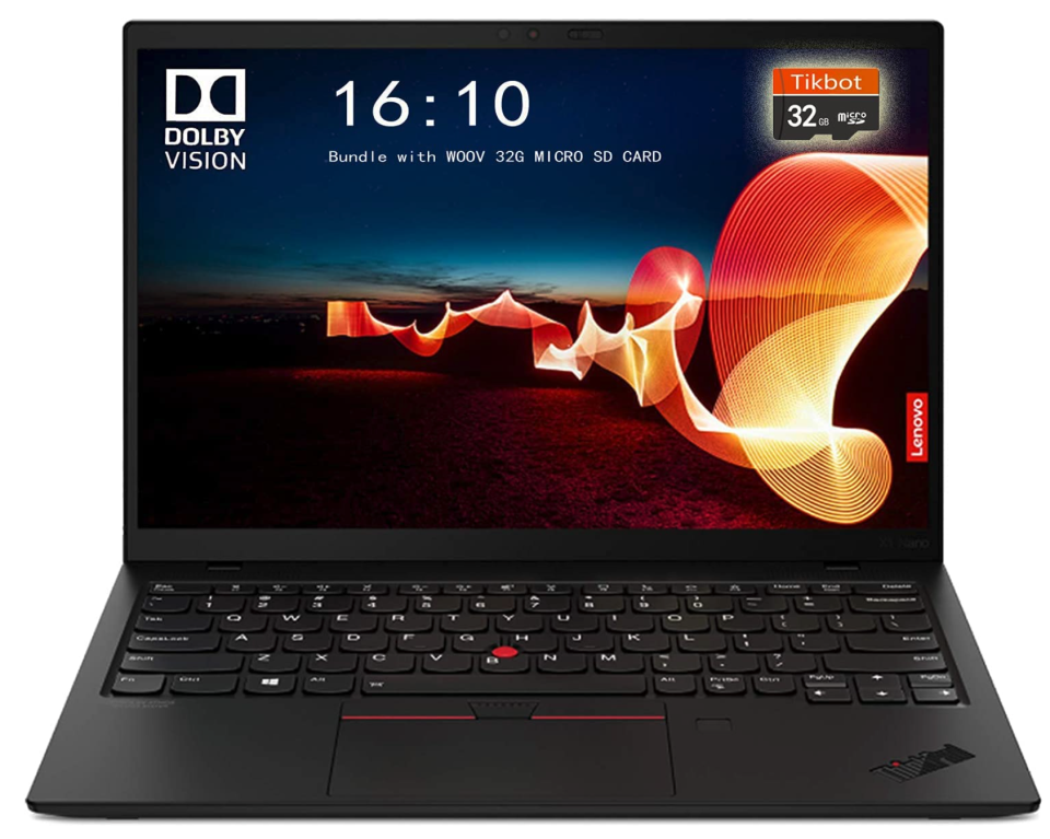 Lenovo ThinkPad X1 Nano small laptop