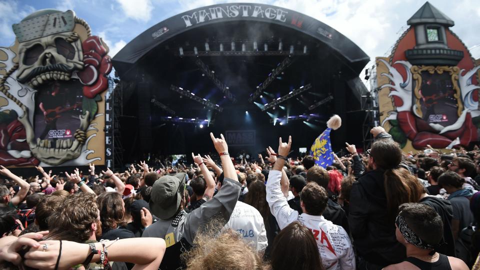 La 12ème édition du Hellfest  - Jean-Sébastien Evrard - AFP