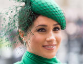 LONDON, ENGLAND - MARCH 09: Meghan, Duchess of Sussex attends the Commonwealth Day Service 2020 on March 09, 2020 in London, England. (Photo by Samir Hussein/WireImage)