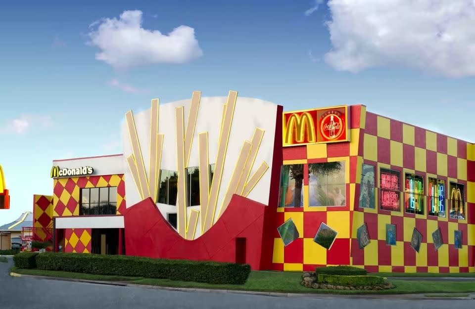 Dine and play at the world's largest McDonald's
