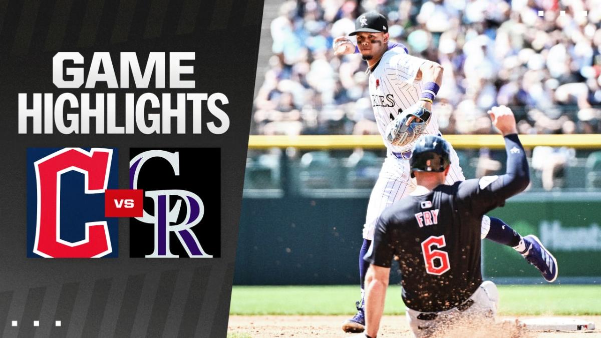 Highlights of the Guardians vs. Rockies Matchup – Yahoo Sports