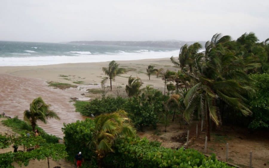 huracán bonnie México