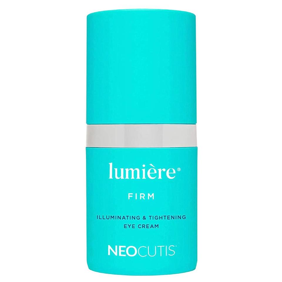 <p><a href="https://www.amazon.com/NEOCUTIS-LUMIERE-Illuminating-Tightening-Cream/dp/B08G5W2H4L/?tag=syn-yahoo-20&ascsubtag=%5Bartid%7C2141.g.44385802%5Bsrc%7Cyahoo-us" rel="nofollow noopener" target="_blank" data-ylk="slk:Shop Now;elm:context_link;itc:0;sec:content-canvas" class="link ">Shop Now</a></p><p>Lumiere Firm Illuminating & Tightening Eye Cream</p><p>$71.82</p><p>Amazon</p><span class="copyright">Neocutis</span>