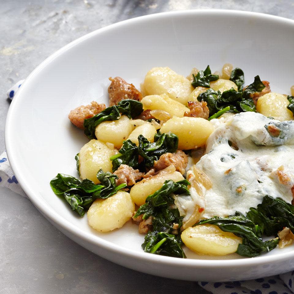 Spinach & Sausage Gnocchi