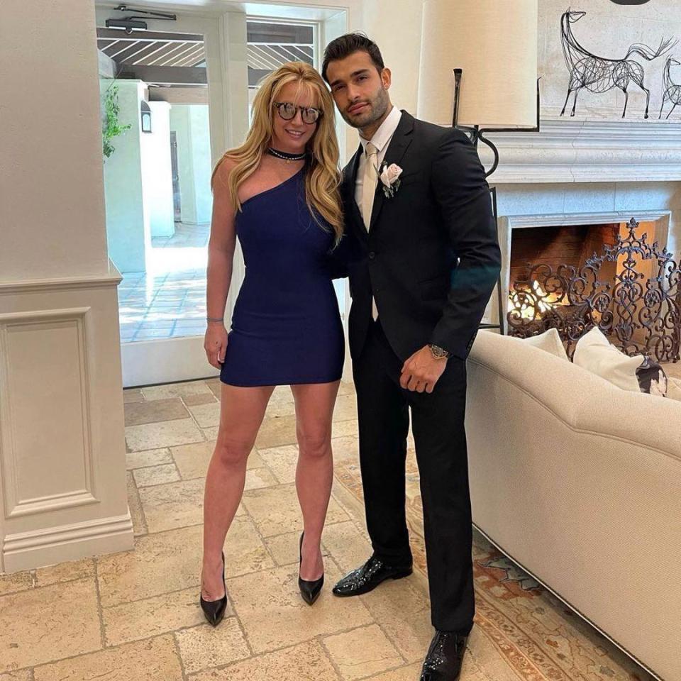 Britney Spears and Sam Asghari engagement