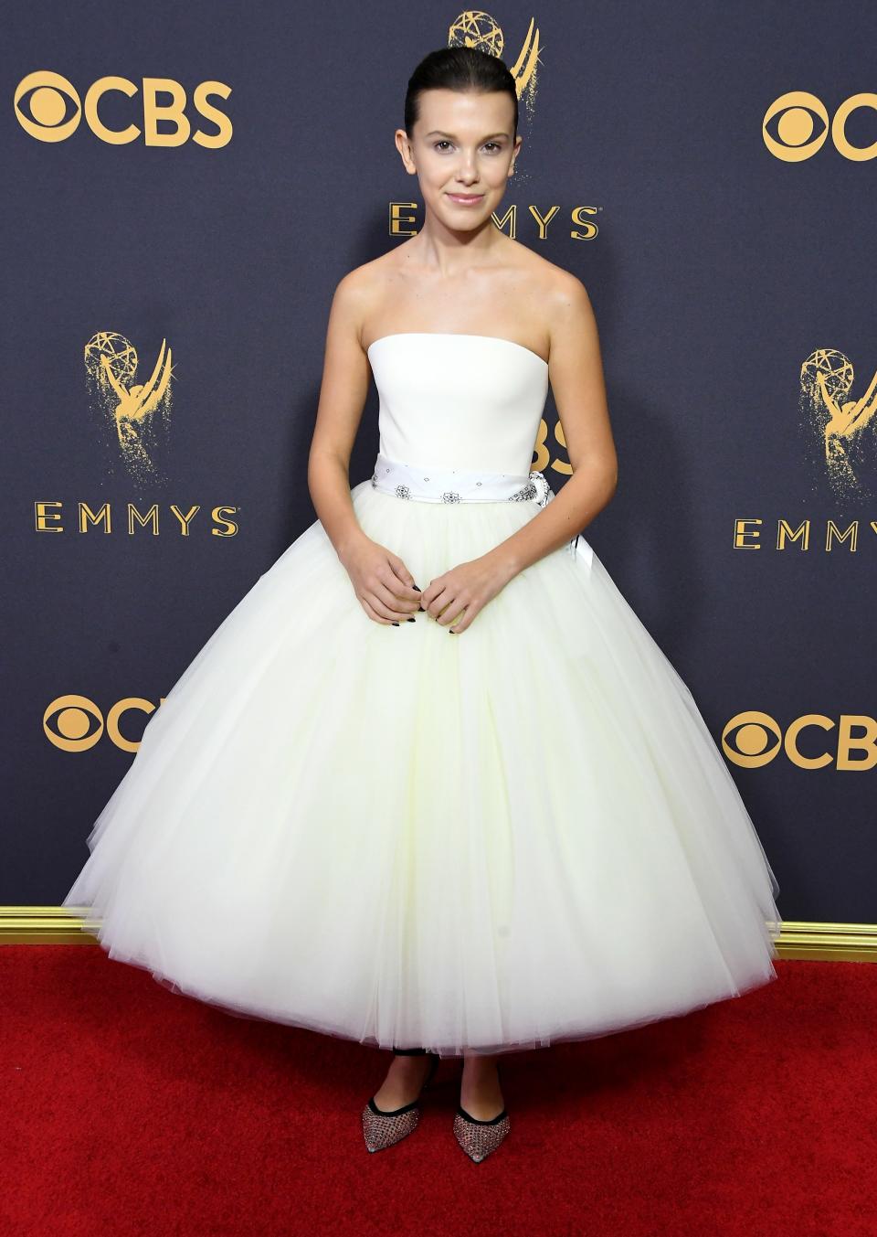 At the 69th Emmy Awards, September 2017