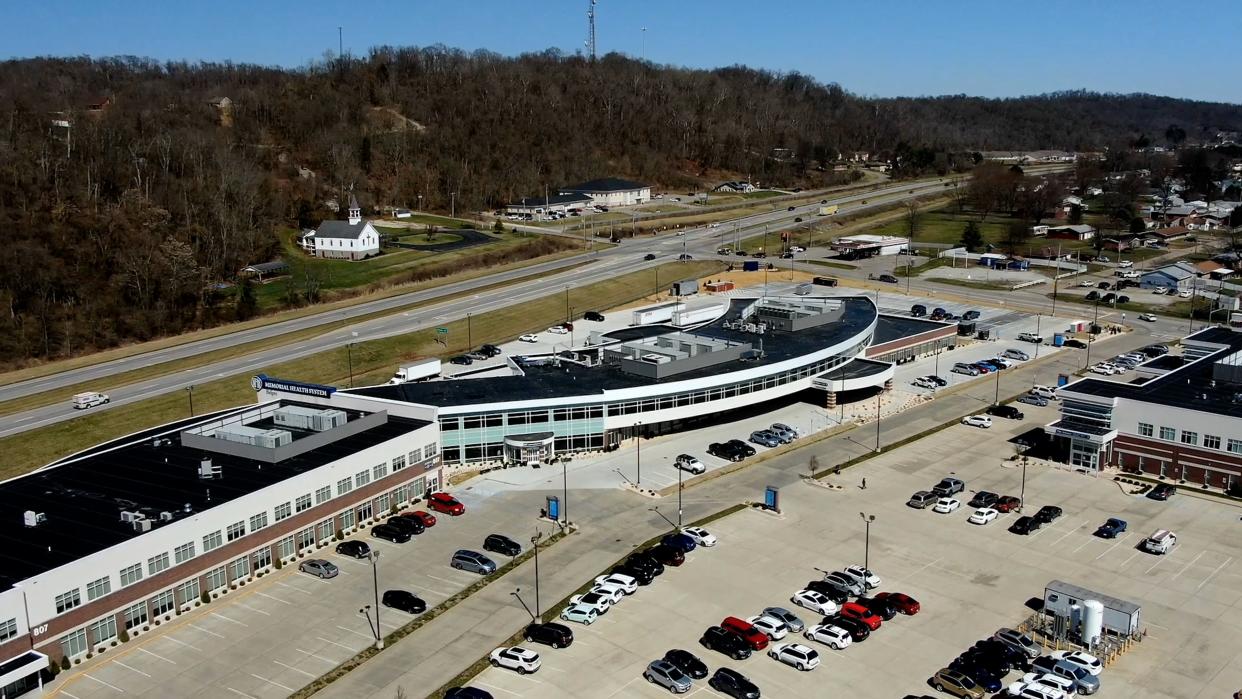 Memorial Health System's Belpre Medical Campus, where it is planning to build a new women and children's hospital in the spring.