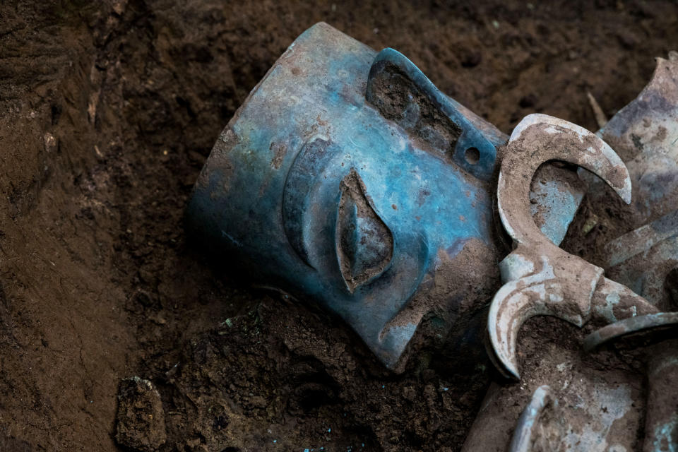 CHINA-SICHUAN-SANXINGDUI RUINS-DISCOVERIES (CN) (Xinhua News Agency / via Getty Images)