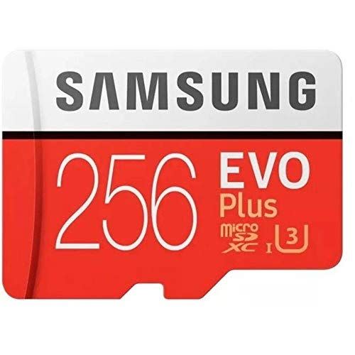 5) Samsung 256GB EVO Plus MicroSDXC