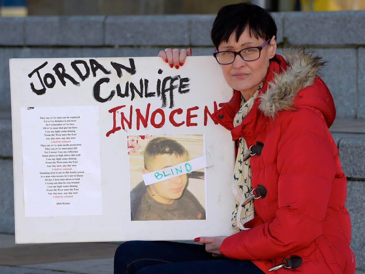 Jan Cunliffe established JENGbA after her blind son was convicted of murder   (Warren Smith)